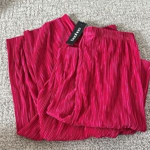 Boohoo wide leg trouser